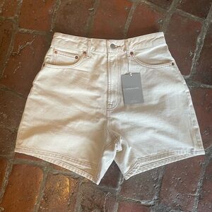 NWT Everlane A line shorts